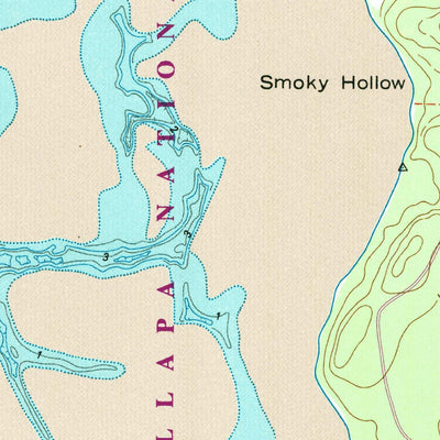 United States Geological Survey Long Island, WA (1949, 24000-Scale) digital map
