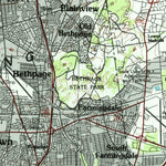 United States Geological Survey Long Island West, NY-NJ-CT (1984, 100000-Scale) digital map