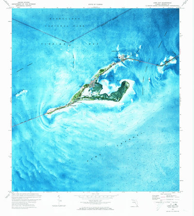 United States Geological Survey Long Key, FL (1971, 24000-Scale) digital map