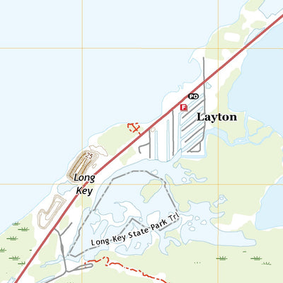 United States Geological Survey Long Key, FL (2021, 24000-Scale) digital map