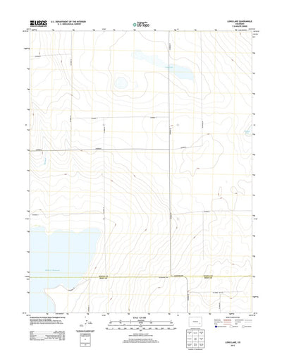 United States Geological Survey Long Lake, CO (2013, 24000-Scale) digital map