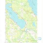 United States Geological Survey Long Lake East, MI (1971, 24000-Scale) digital map