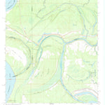 United States Geological Survey Long Lake, MS-LA (1962, 24000-Scale) digital map