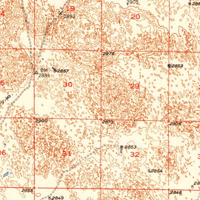 United States Geological Survey Long Lake, NE (1951, 62500-Scale) digital map