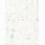 United States Geological Survey Long Lake NE, SD-ND (1968, 24000-Scale) digital map