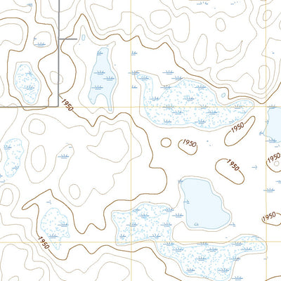United States Geological Survey Long Lake NW, SD (2021, 24000-Scale) digital map