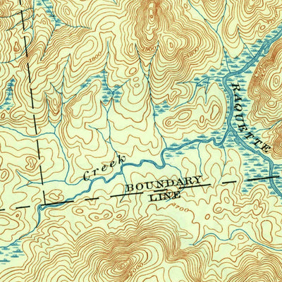 United States Geological Survey Long Lake, NY (1904, 62500-Scale) digital map