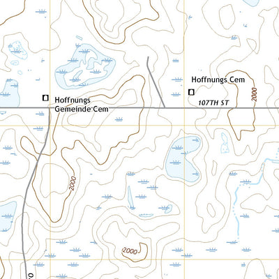 United States Geological Survey Long Lake SE, SD (2021, 24000-Scale) digital map