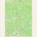 United States Geological Survey Long Lake SE, WI (1970, 24000-Scale) digital map