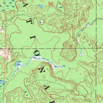 United States Geological Survey Long Lake SE, WI (1970, 24000-Scale) digital map