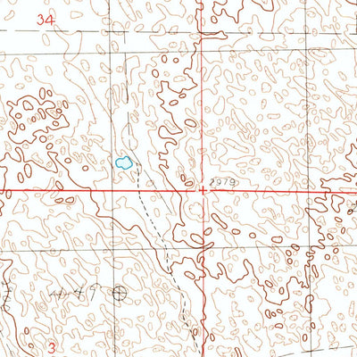 United States Geological Survey Long Lake SW, NE (1985, 24000-Scale) digital map