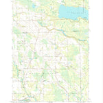 United States Geological Survey Long Lake West, MI (1971, 24000-Scale) digital map