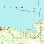 United States Geological Survey Long Lake West, MI (1971, 24000-Scale) digital map