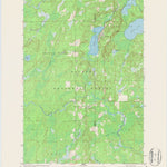United States Geological Survey Long Lake, WI (1970, 24000-Scale) digital map