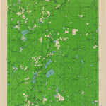 United States Geological Survey Long Lake, WI-MI (1939, 48000-Scale) digital map
