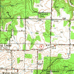 United States Geological Survey Long Lane, MO (1939, 62500-Scale) digital map
