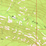 United States Geological Survey Long Peak, MT (1962, 24000-Scale) digital map