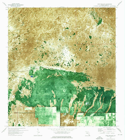 United States Geological Survey Long Pine Key, FL (1972, 24000-Scale) digital map