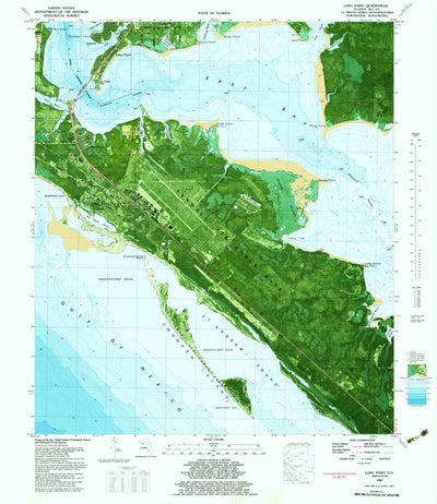 United States Geological Survey Long Point, FL (1982, 24000-Scale) digital map