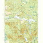 United States Geological Survey Long Pond, ME (1944, 62500-Scale) digital map