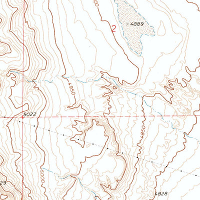 United States Geological Survey Long Ridge, UT (1972, 24000-Scale) digital map