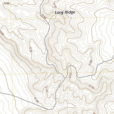 United States Geological Survey Long Ridge, UT (2020, 24000-Scale) digital map