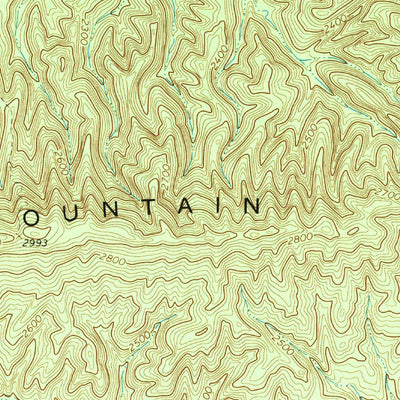 United States Geological Survey Long Spur, VA (1965, 24000-Scale) digital map