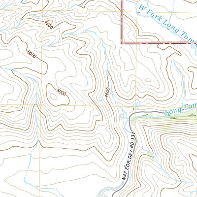 United States Geological Survey Long Tom Reservoir, ID (2020, 24000-Scale) digital map