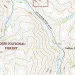United States Geological Survey Long Tom Reservoir, ID (2020, 24000-Scale) digital map