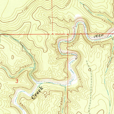 United States Geological Survey Long Valley, AZ (1965, 24000-Scale) digital map
