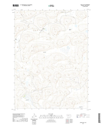 United States Geological Survey Long Valley, NE (2021, 24000-Scale) digital map