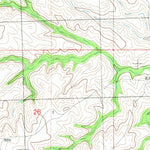 United States Geological Survey Long Valley, SD (1981, 25000-Scale) digital map