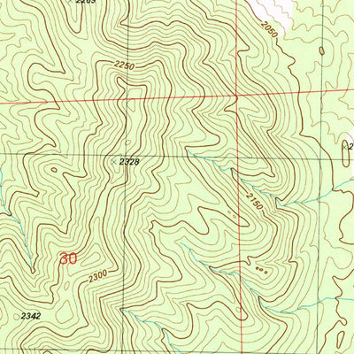 United States Geological Survey Long Valley Slough, NV (1982, 24000-Scale) digital map