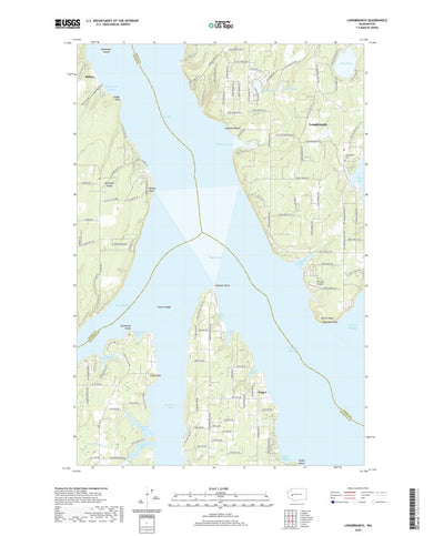 United States Geological Survey Longbranch, WA (2020, 24000-Scale) digital map