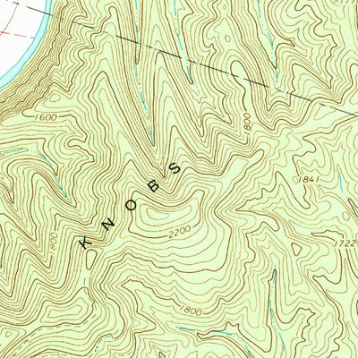 United States Geological Survey Longdale Furnace, VA (1969, 24000-Scale) digital map