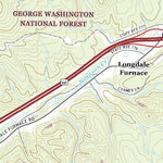 United States Geological Survey Longdale Furnace, VA (2019, 24000-Scale) digital map