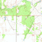 United States Geological Survey Longdale, OK (1972, 24000-Scale) digital map