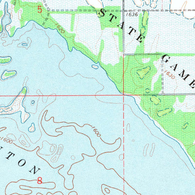 United States Geological Survey Longdale, OK (1972, 24000-Scale) digital map
