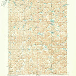United States Geological Survey Longfellow Lake, NE (1950, 62500-Scale) digital map