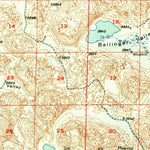 United States Geological Survey Longfellow Lake, NE (1950, 62500-Scale) digital map