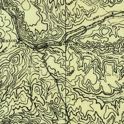United States Geological Survey Longfellow, TX (1920, 125000-Scale) digital map
