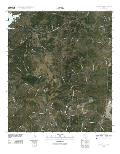 United States Geological Survey Longhorn Cavern, TX (2010, 24000-Scale) digital map