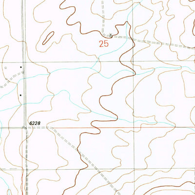 United States Geological Survey Longhorn Reservoir, NM (1990, 24000-Scale) digital map