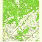 United States Geological Survey Longhorn, TX (1953, 24000-Scale) digital map