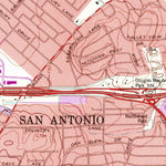 United States Geological Survey Longhorn, TX (1967, 24000-Scale) digital map