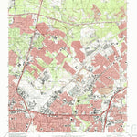 United States Geological Survey Longhorn, TX (1992, 24000-Scale) digital map