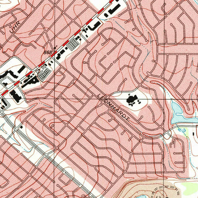 United States Geological Survey Longhorn, TX (1992, 24000-Scale) digital map