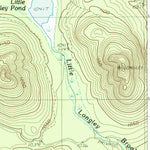 United States Geological Survey Longley Pond, ME (1988, 24000-Scale) digital map