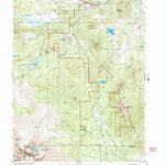 United States Geological Survey Longs Peak, CO (1961, 24000-Scale) digital map