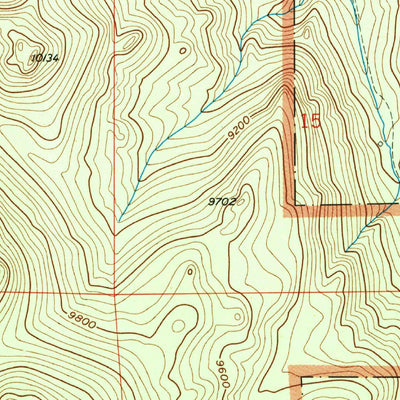 United States Geological Survey Longs Peak, CO (1961, 24000-Scale) digital map